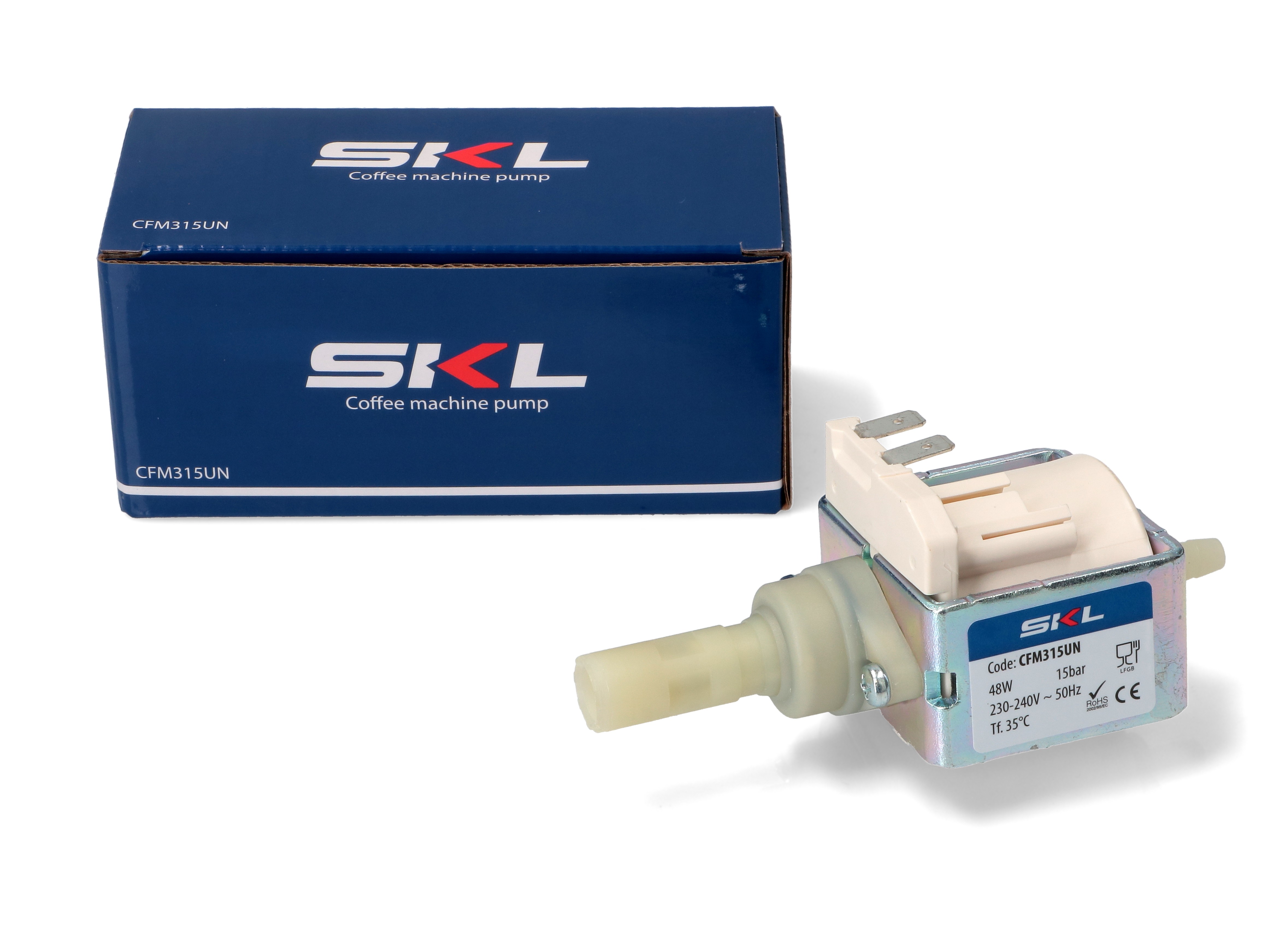 Насос SKL 48W 650cc/min 15bar 2/1 мин EP5GW, 230-240V, 144360