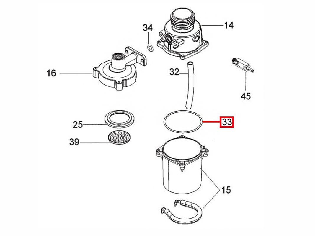 Уплотнитель бойлера к кофеваркам и кофемашинам Delonghi BAR.., BCO.. EC.., 80*76*2мм, 535750