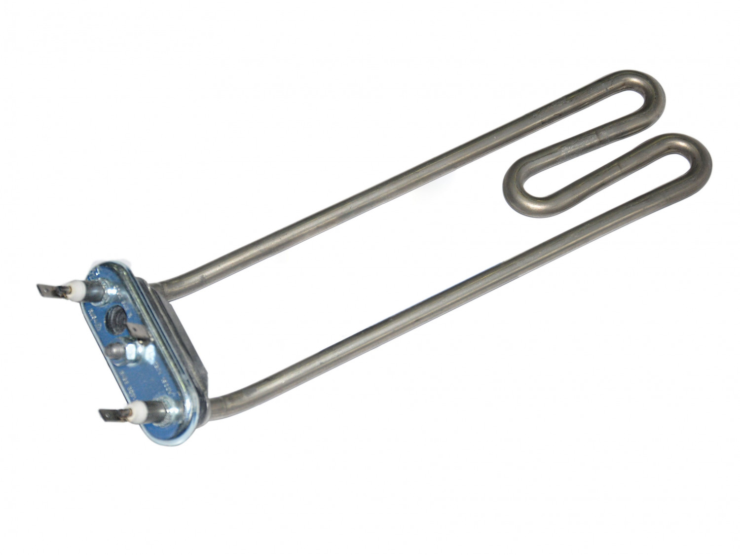 ТЭН стиральной машины 1900W L225мм изогнутый на 45° с отверстием Bosch, Siemens 00264986