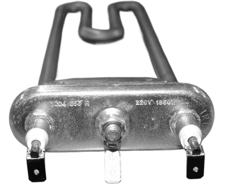 ТЭН стиральной машины 1950W L220мм прямой без отверстия Candy 41021737, 3406086 Thermowatt Италия
