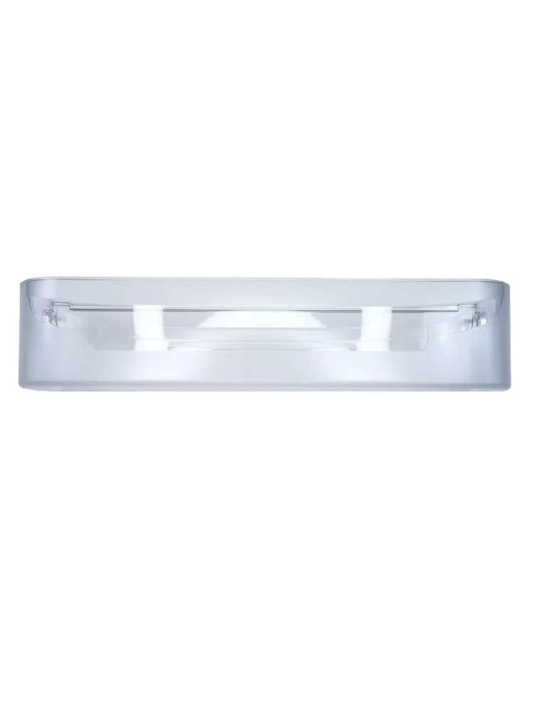 Полка балкон двери (нижняя) холодильника Indesit, Ariston 465х117х96мм (прозрачная) C00283484 ориг.