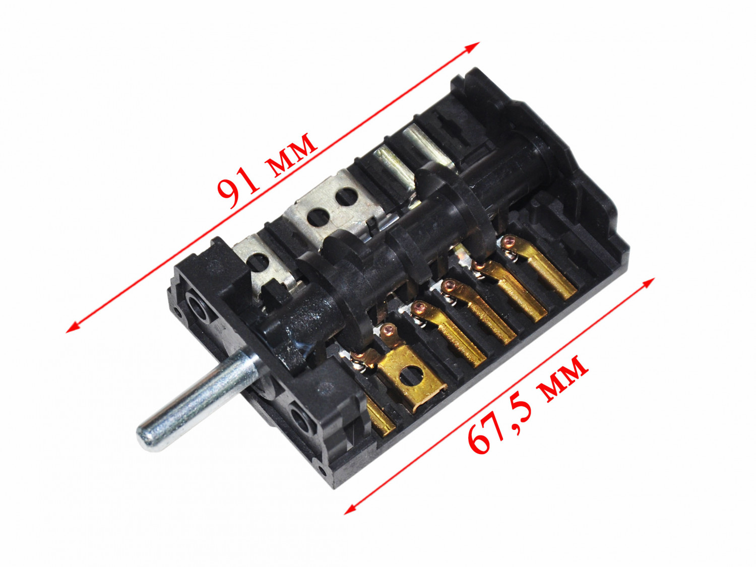 Переключатель духовки Дарина, Rika, ЗВИ, Flama 5 позиций 250V 16A