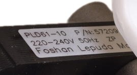 Вентилятор холодильника Beko 4305897200, оригинал