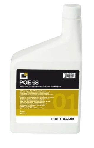 Главное фото товара Масло синтетическое Errecom POE68 (1,0л) R134a, R404A, R407C, R507, R410A