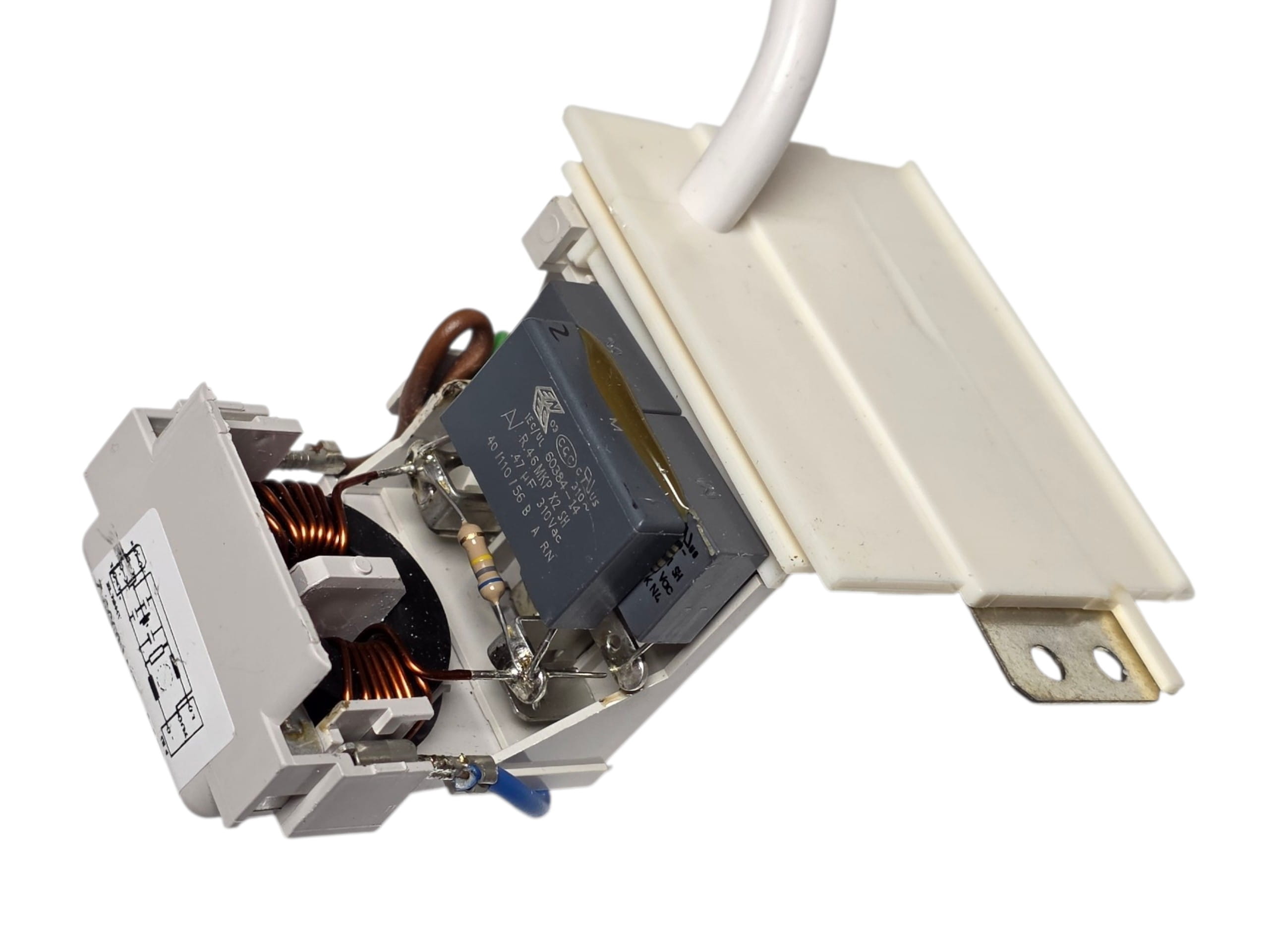 Сетевой фильтр стиральной машины с кабелем питания (1.5м) Indesit, Ariston C00094203, C00115769