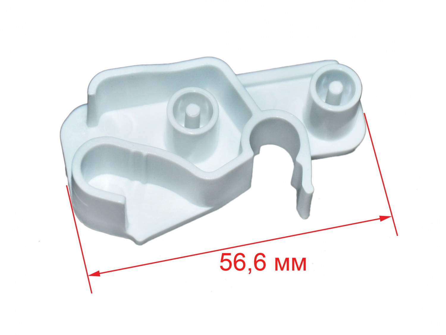 Петля (правая) откидной панели холодильника Indesit, Ariston, Hotpoint, Whirlpool, Stinol C00510437