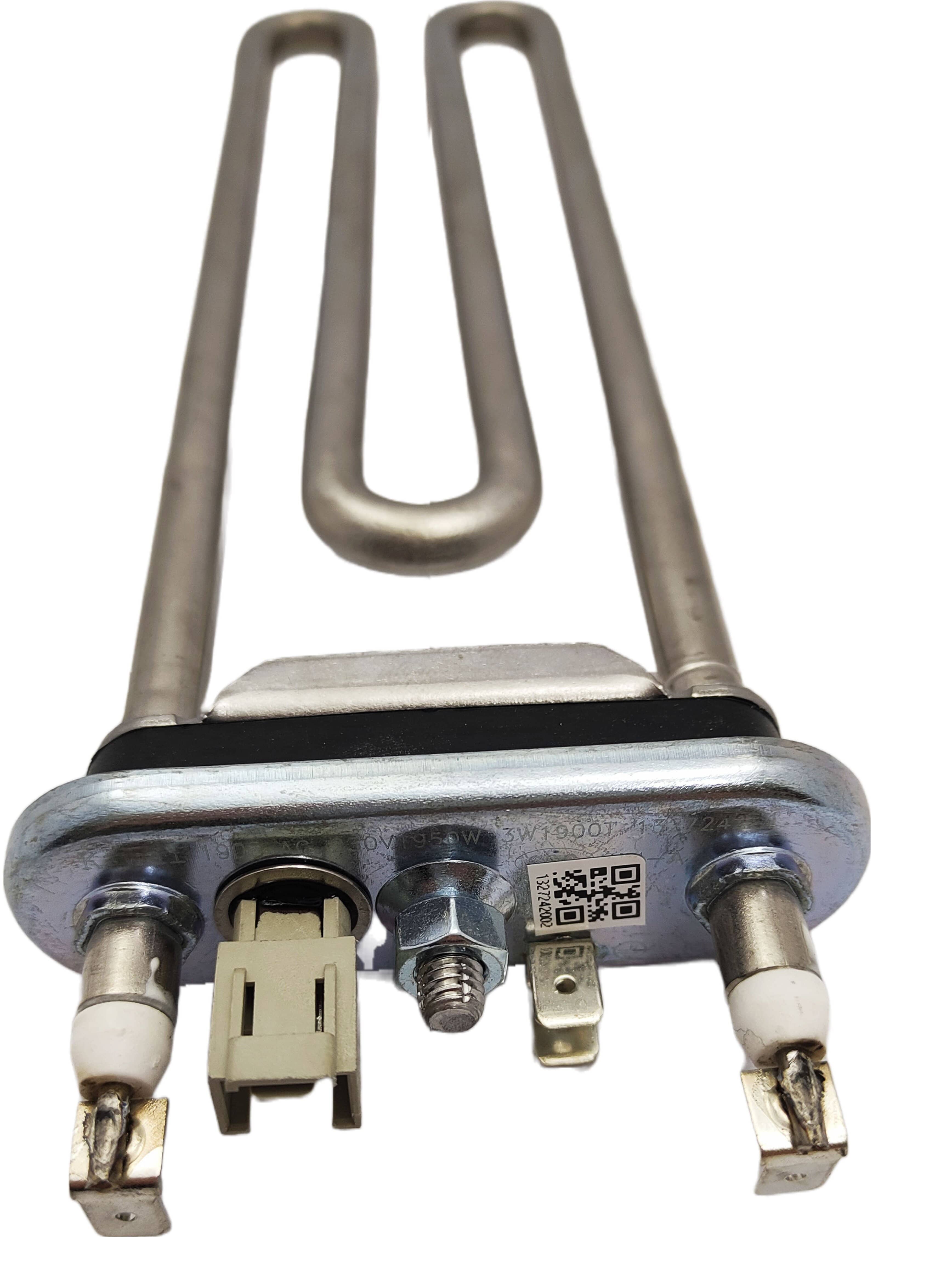 ТЭН стиральной машины 1950W 232мм прямой с датчиком 4.8kom Electrolux, Zanussi, AEG Kawai 1327242002