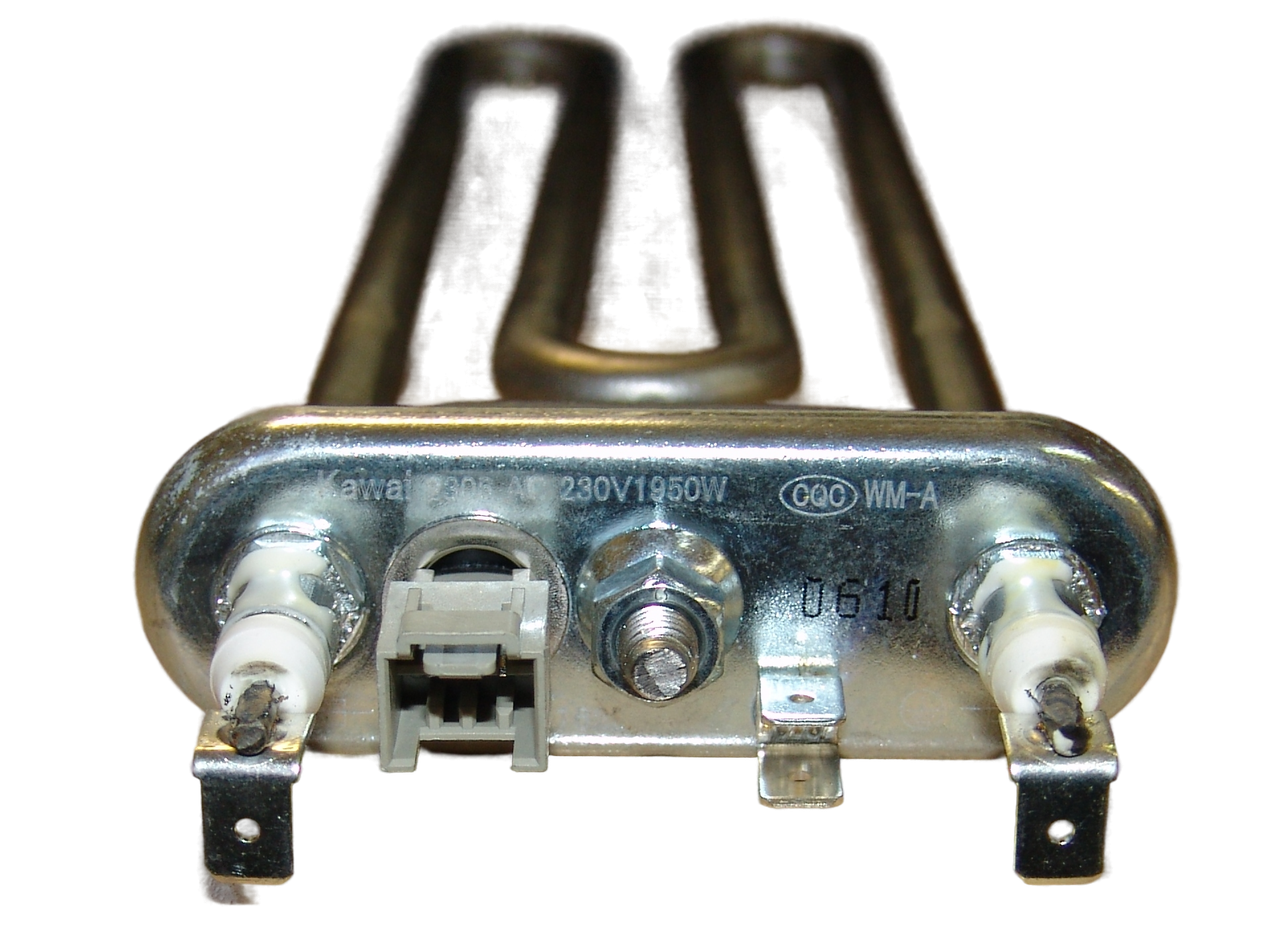ТЭН стиральной машины 1950W 232мм прямой с датчиком 4.8kom Electrolux, Zanussi, AEG Kawai 1327242002
