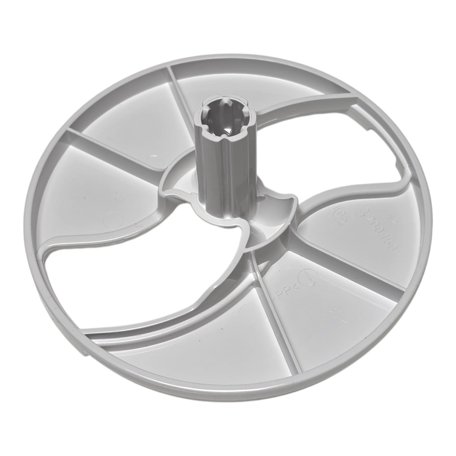 Держатель ножей комбайна (дисков овощерезки) Braun 3202, 3205, K600-K750, для чаши 2000мл (без вала)
