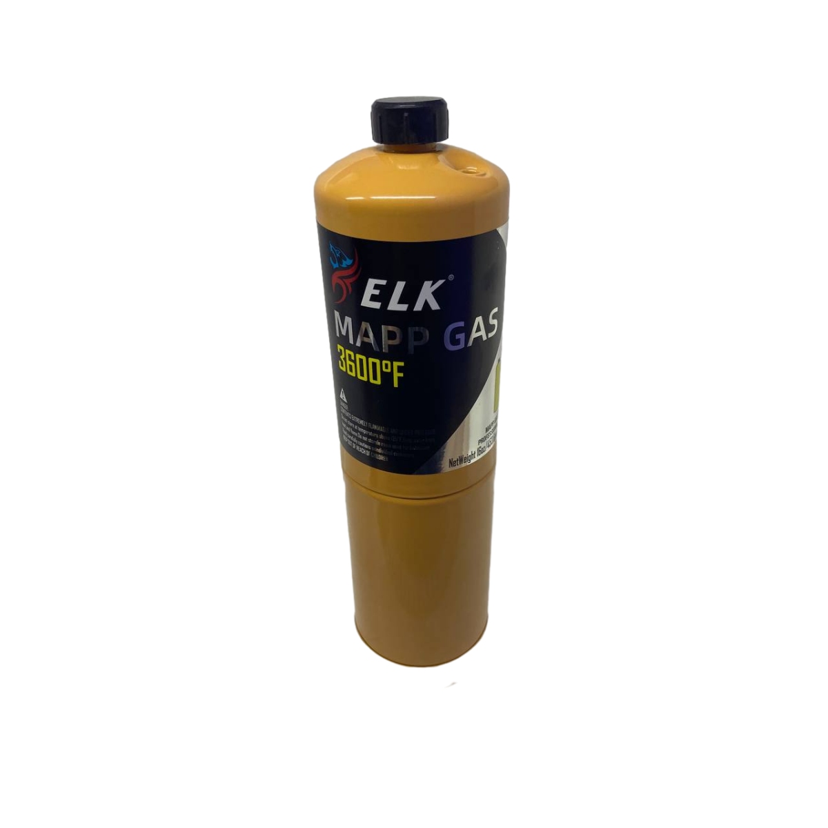 Баллон MAPP PRO, RTH, ELK (МАПП газ) Китай 400гр. t. 1982˚С