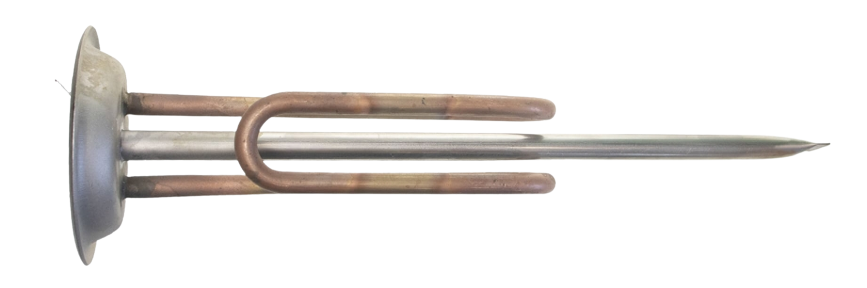Главное фото товара ТЭН водонагревателя 1500W D92мм L300мм 220V М6 RF клеммы под разъем TW Италия