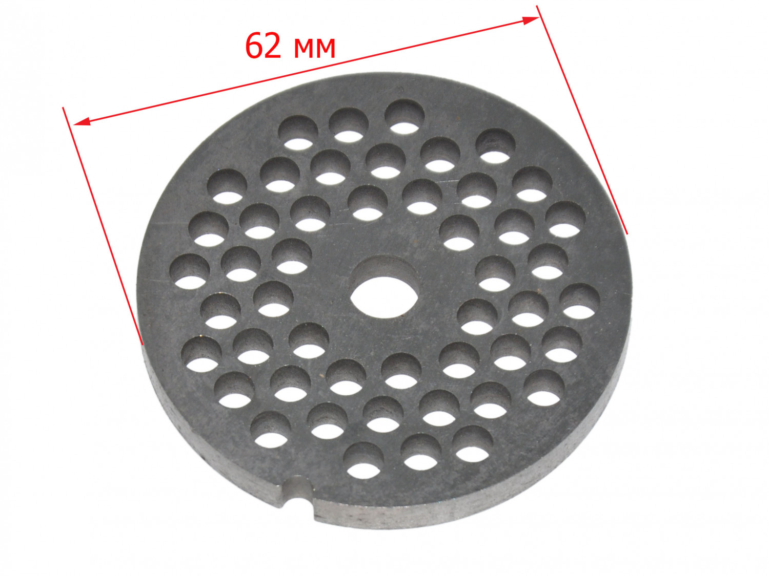 Нож-решетка мясорубки Kenwood, Redmond, Zelmer, Moulinex HV6, HV8 (тип133) D62мм средняя (5мм)