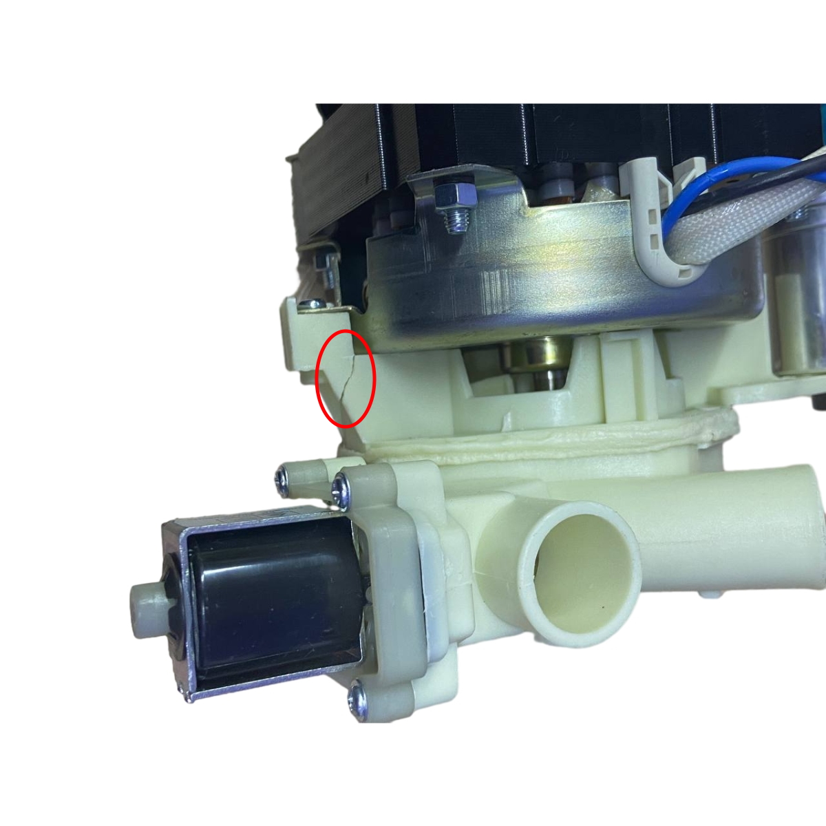 Циркуляционный насос посудомоечной машины Haier, Teka 012G9380538У, оригинал (УЦЕНКА)