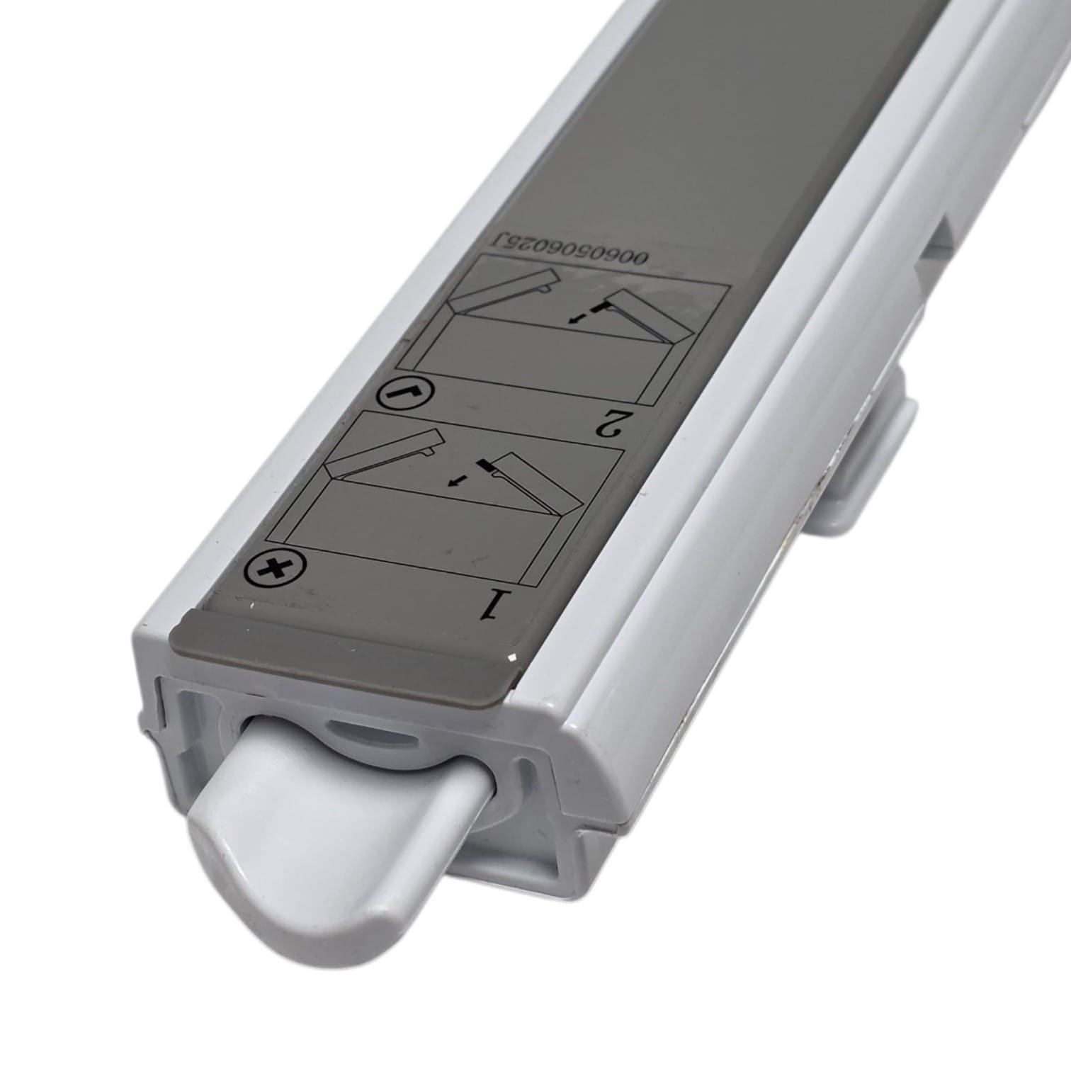 Планка (междверная) холодильника Haier, Side-by-side, с датчиком открывания, 0060847544K, серая