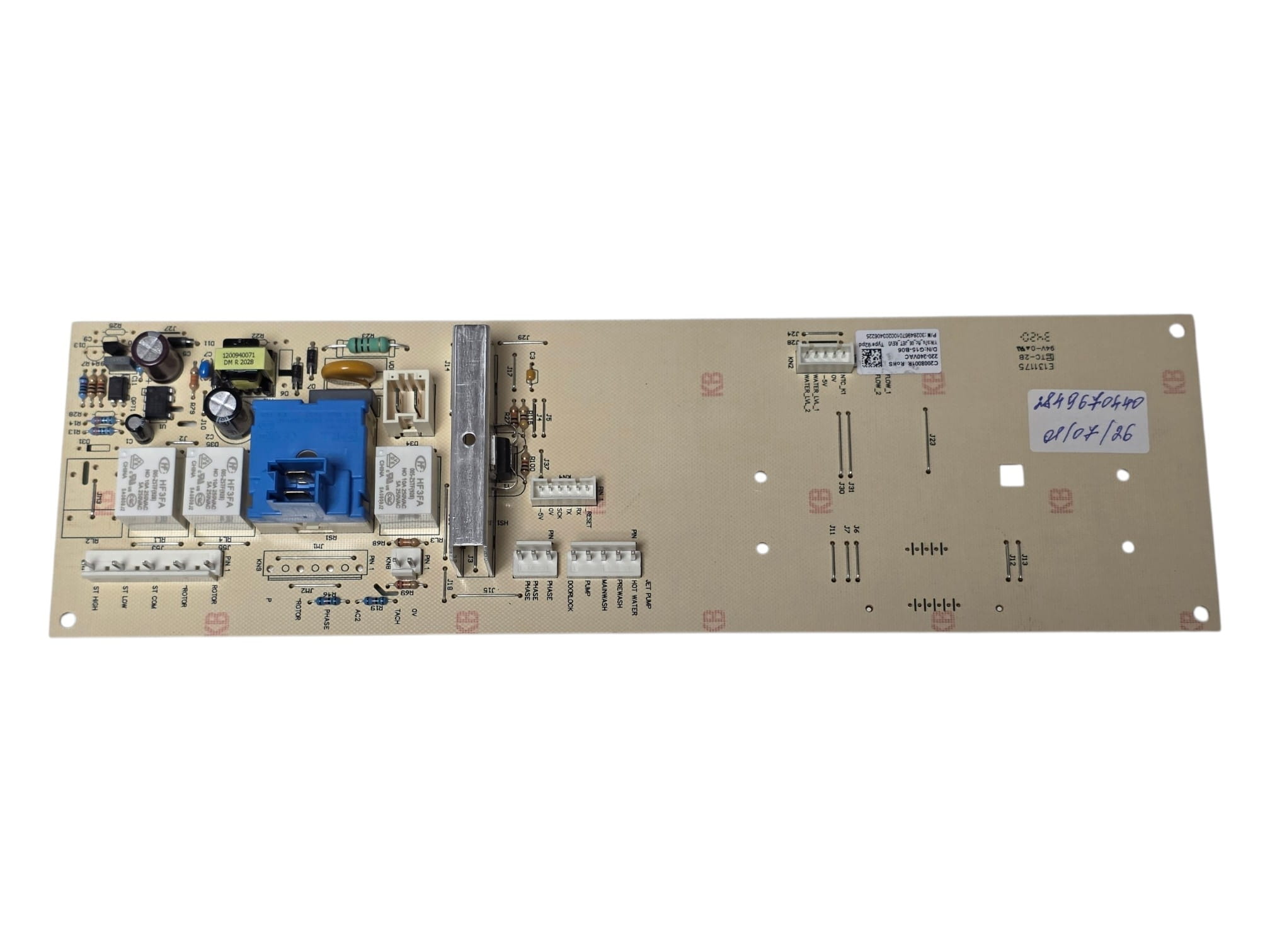 Электронный модуль стиральной машины Beko 2849670440, оригинал
