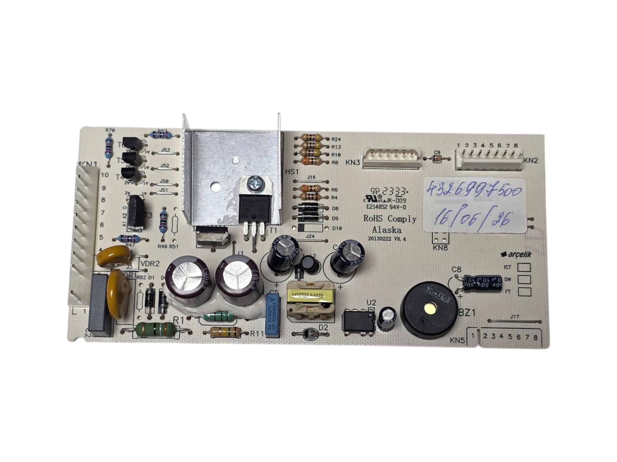 Электронный модуль холодильника Beko 4326997500, оригинал