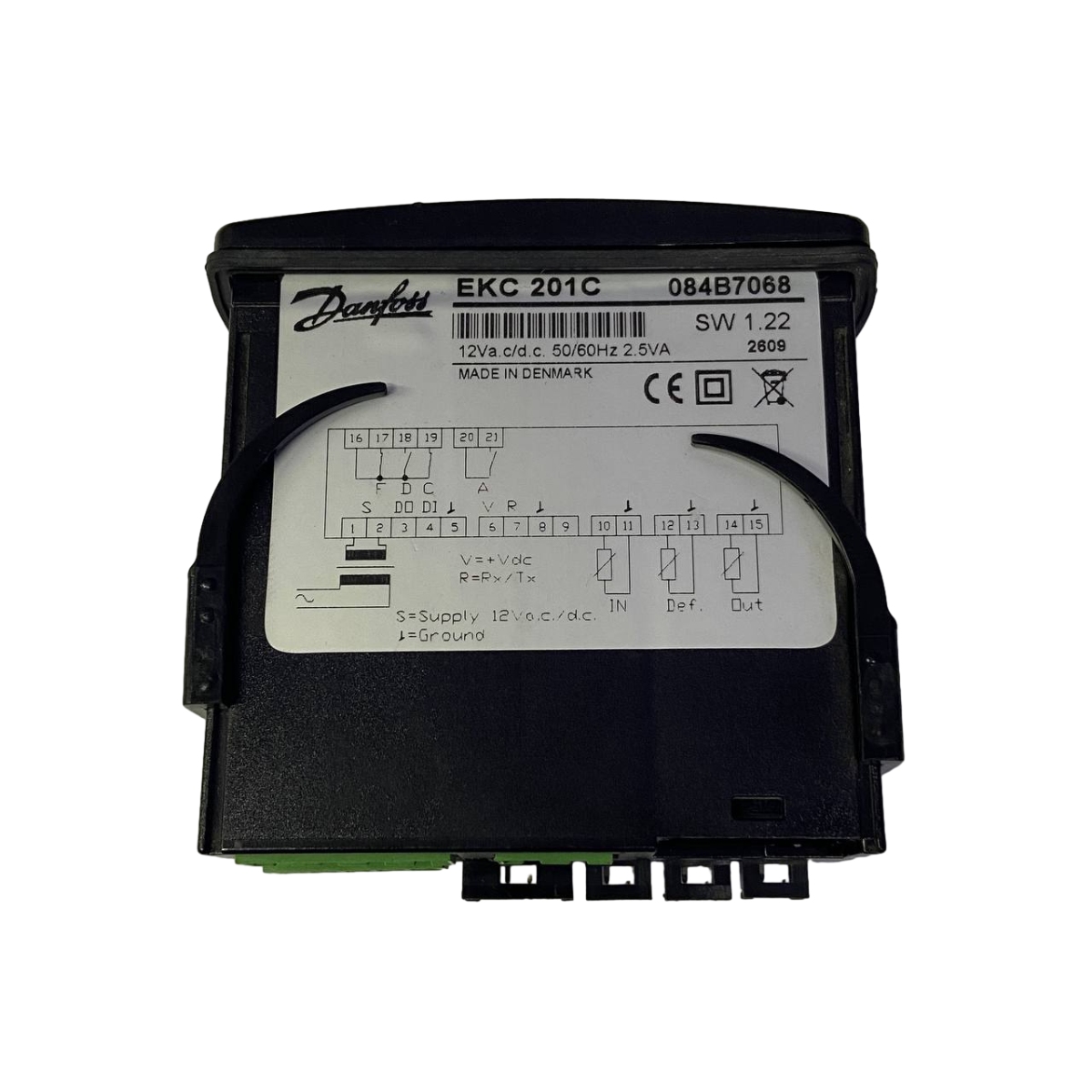 Эл.блок контроллер Danfoss EKC201С (2 датчика)