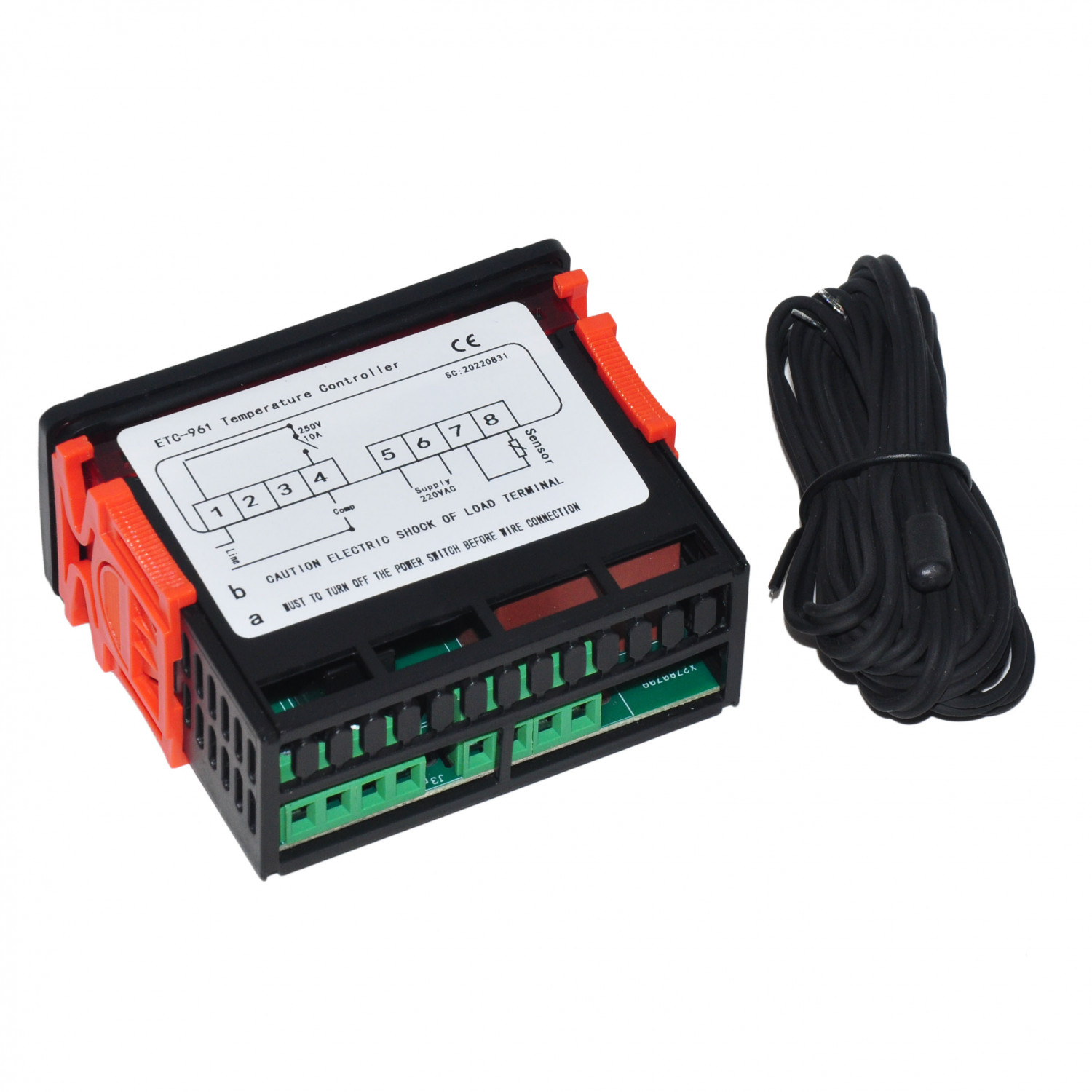Электронный блок контроллер Elitech ETC961 (аналог ID961 1 датчик)
