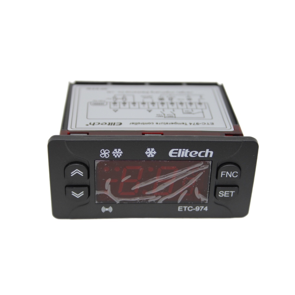 Электронный блок контроллер Elitech ETC974 (аналог Eliwell ID974 2 датчика)