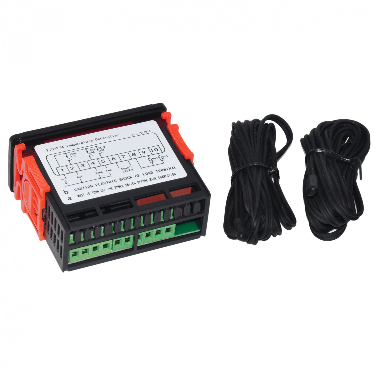 Электронный блок контроллер Elitech ETC974 (аналог Eliwell ID974 2 датчика)