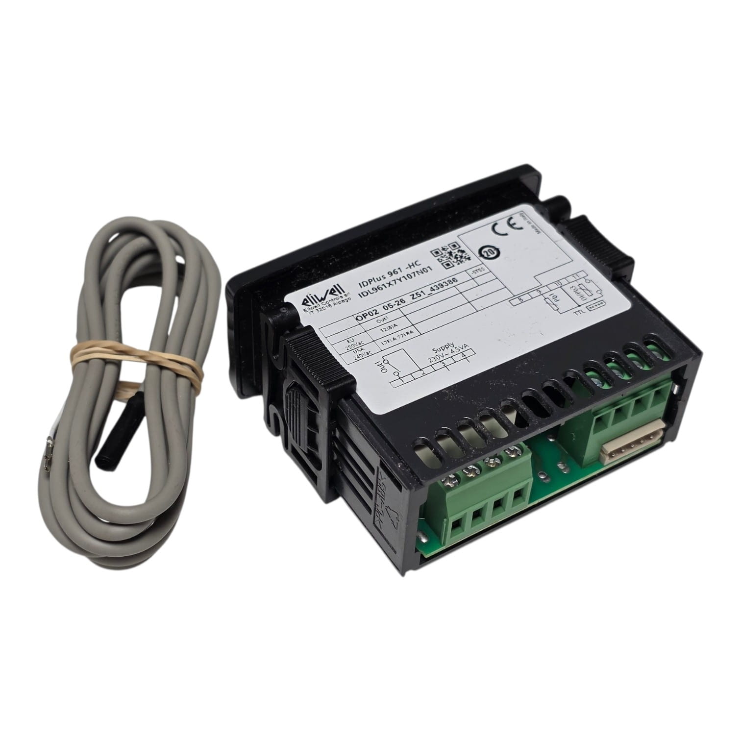 Электронный блок контроллер Eliwell ID961 Plus (1 датчик) Италия (кнопочный)