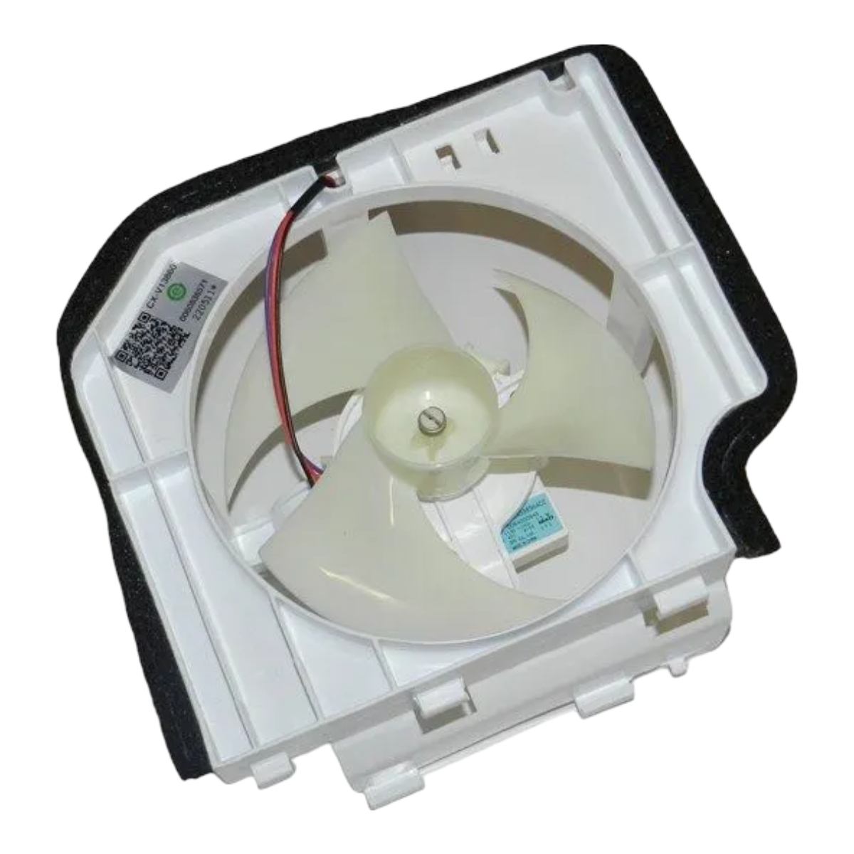 Вентилятор в сборе холодильника Haier, Candy DLA5985HACC, 1120 об\мин, DC13V, 3,3W, 0060836571, ориг