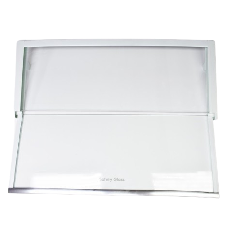 Полка стеклянная холодильника Haier(White) складная 490х375 0530024986, оригинал