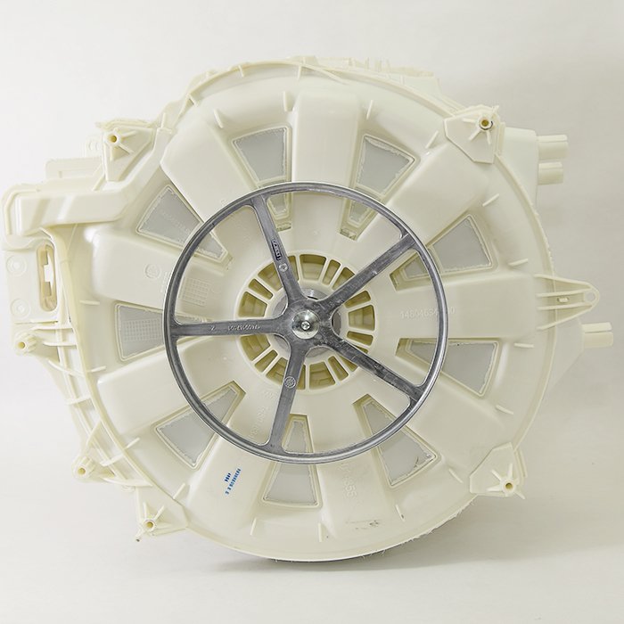 Бак в сборе стиральной машины Indesit, Ariston C00295985, 54л