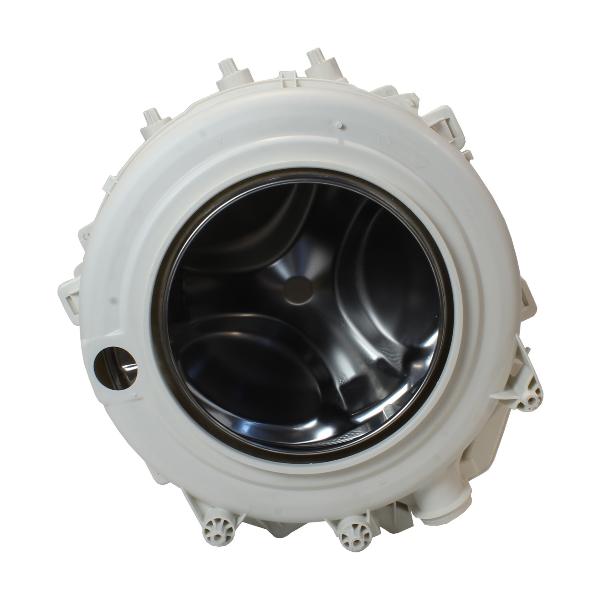 Бак в сборе стиральной машины Indesit, Ariston C00293409/C00109633, УЦЕНКА дырка