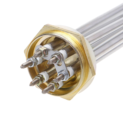 ТЭН водонагревателя тройной 6000W 220V , G2" 59мм, L265мм