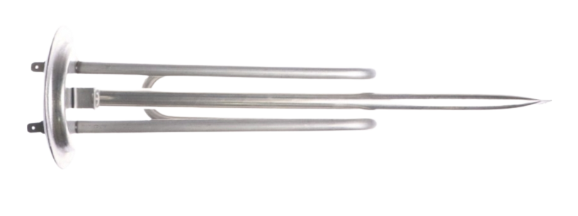 ТЭН водонагревателя 1500W D82мм L265мм 220V RF SEV М6 клеммы под разъем, Китай