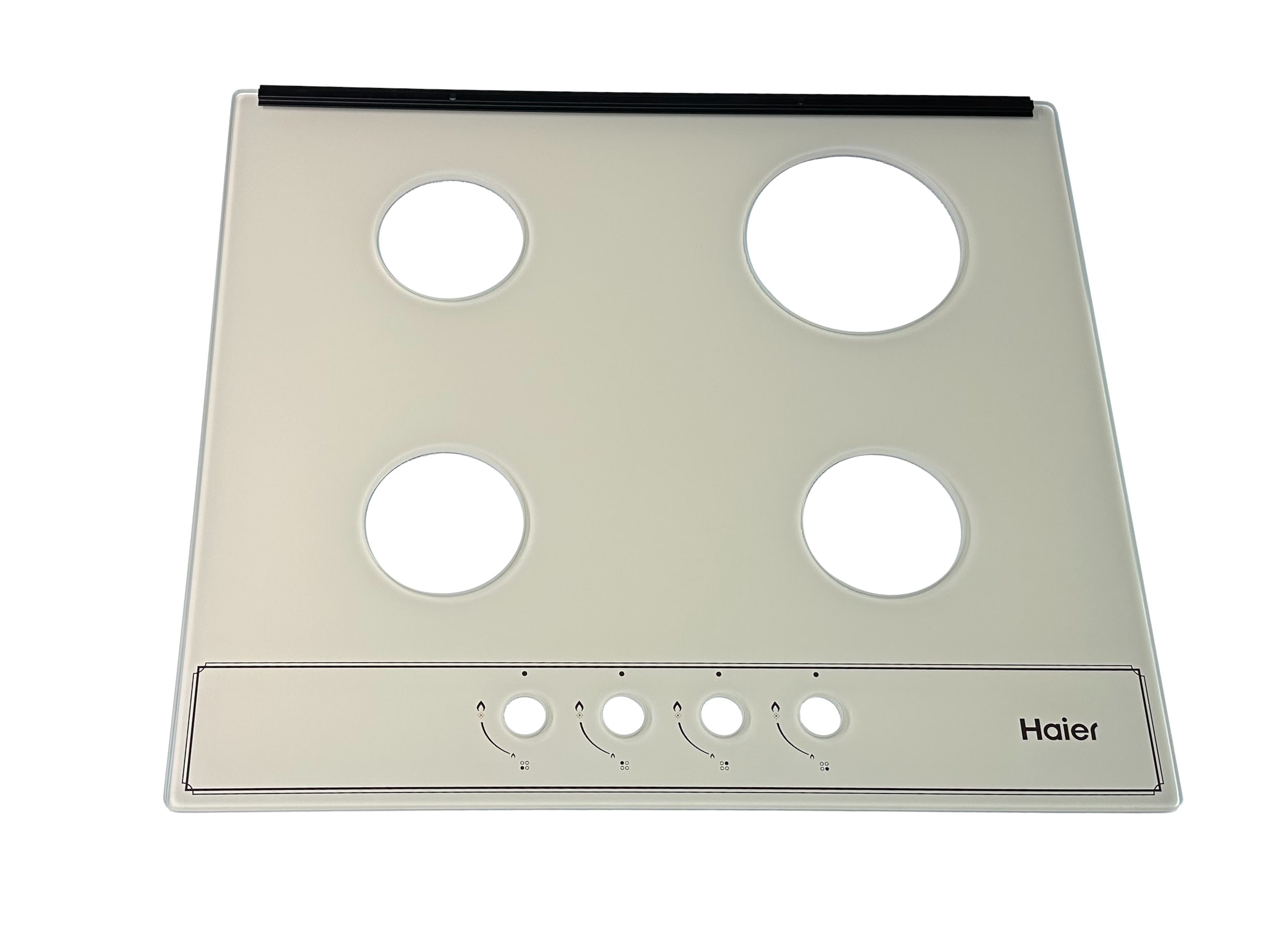 Стеклянный рабочий стол газовой поверхности Haier 0530064040