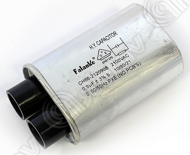 Конденсатор СВЧ-печи 0.90mF/2100V