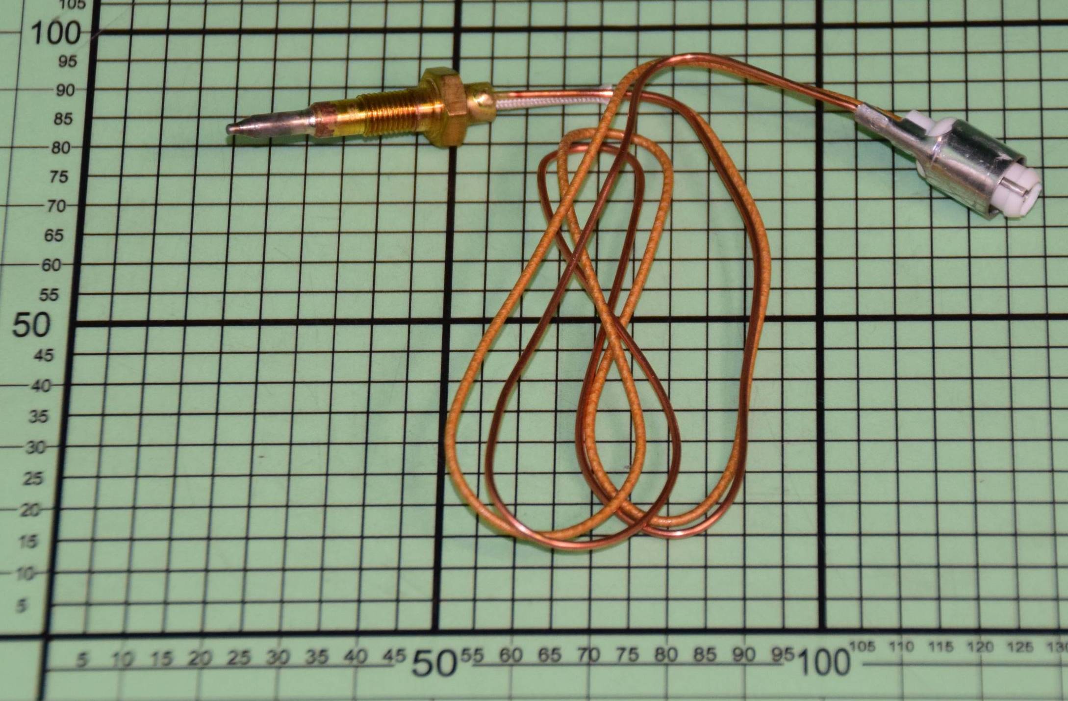 Датчик газконтроля (термопара) Hansa 450мм 1039791, 8035203, 1013048, 1013021, оригинал