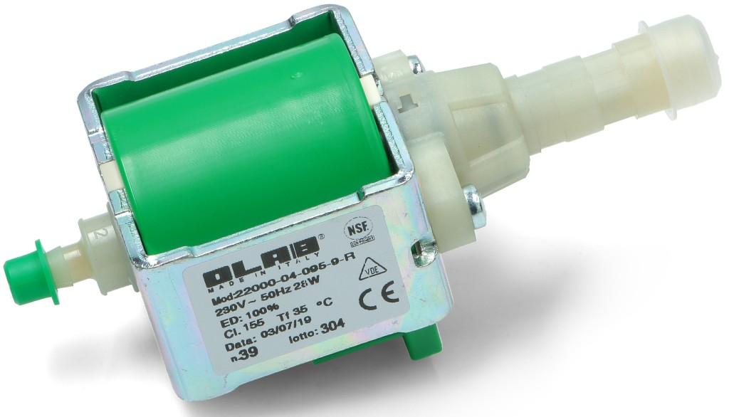 Насос Olab 22000-04-095-9-R 28W 900cc/min 4bar EP77, пластик