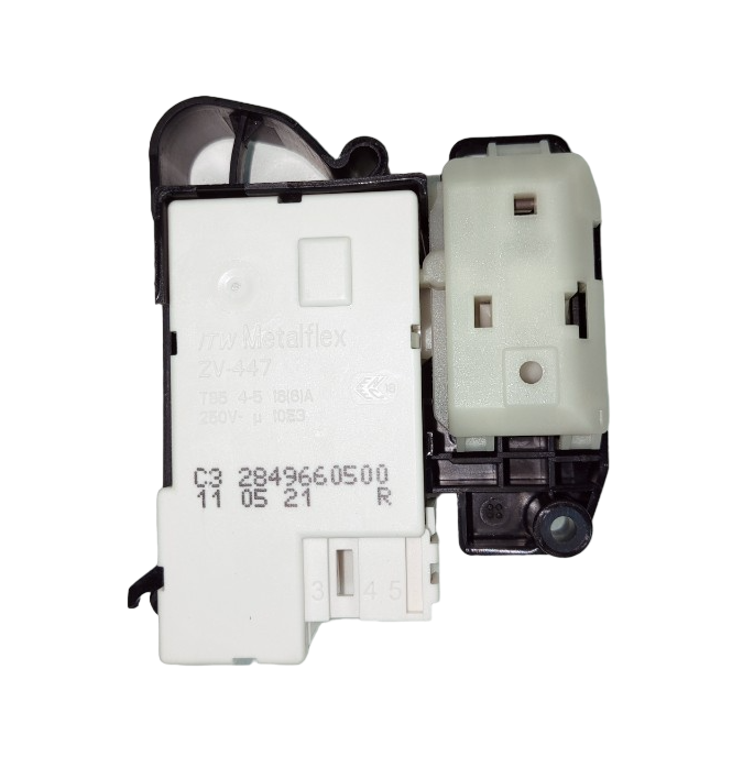 Устройство блокировки люка (УБЛ) стиральной машины Beko METALFLEX - ZV447C2/C3, 2849660500, оригинал