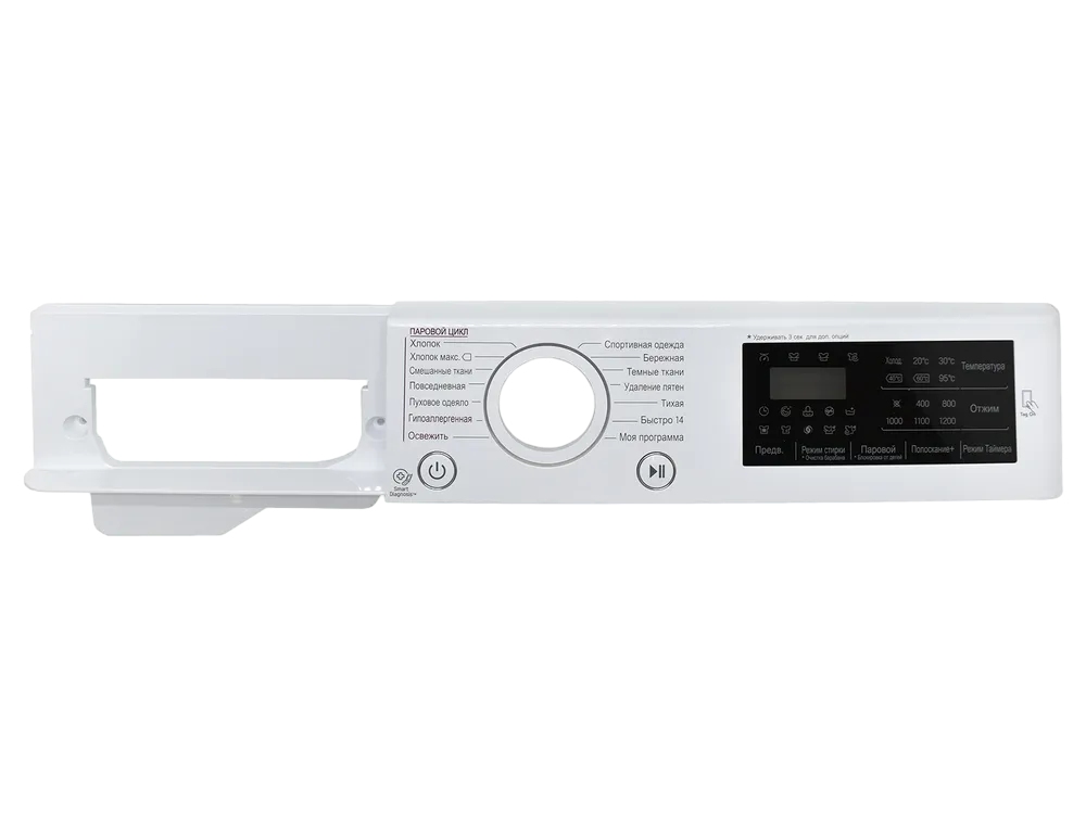 Лицевая панель управления стиральной машины LG AGL74953816