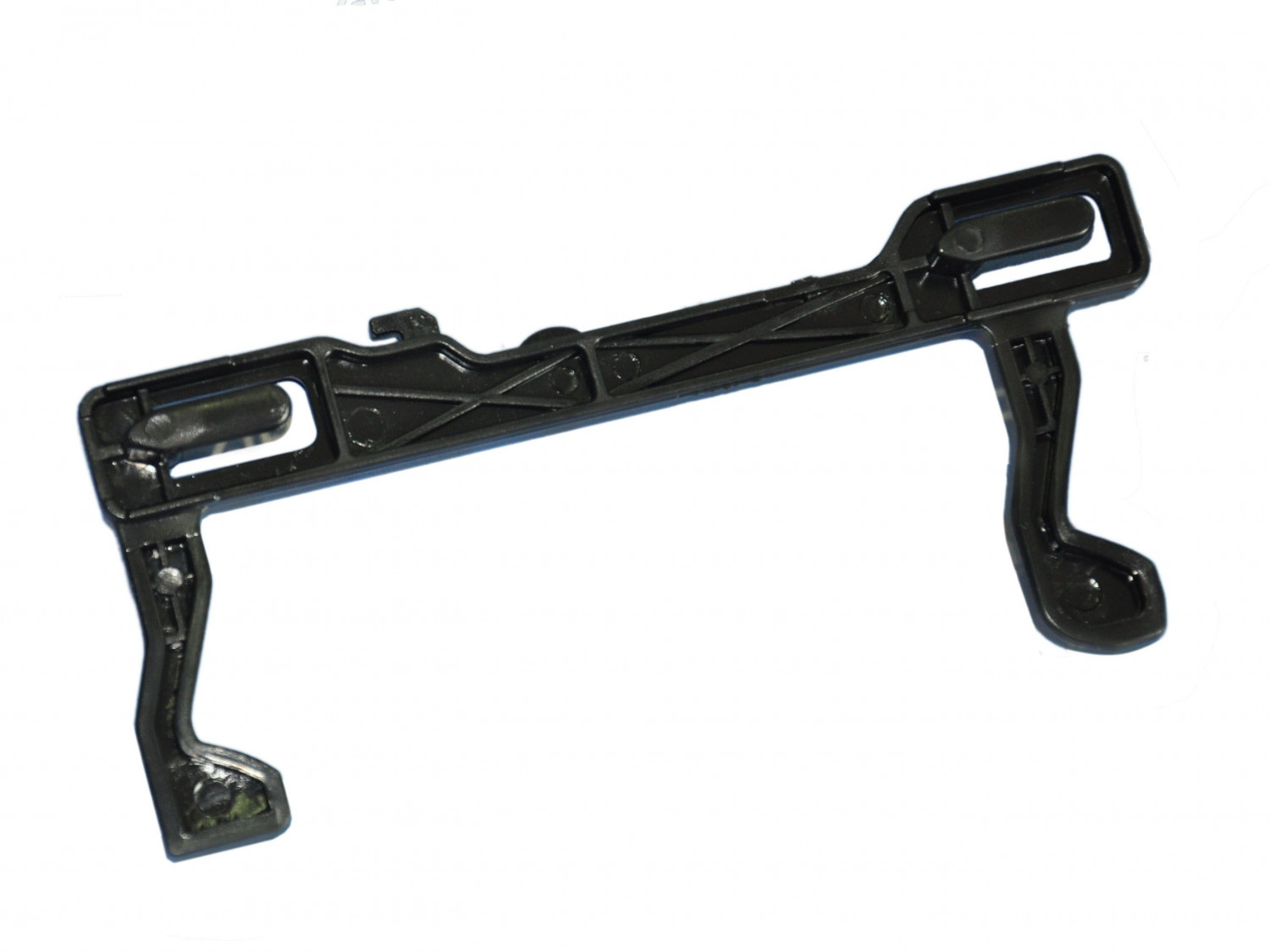 Крючок двери СВЧ печи Samsung, DE64-02430A пластик, чёрный, длина 115 мм