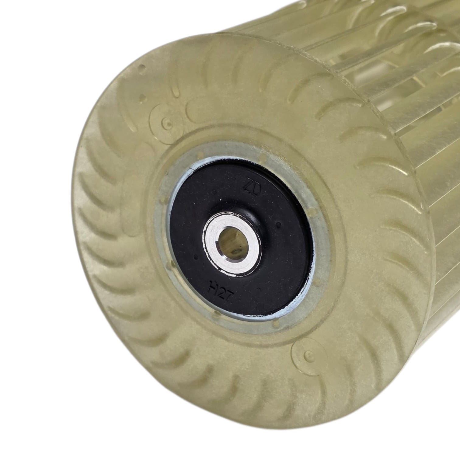Крыльчатка внутреннего блока кондиционера Haier L608мм D98мм / посадка D6/7,8мм A0010220198 оригинал