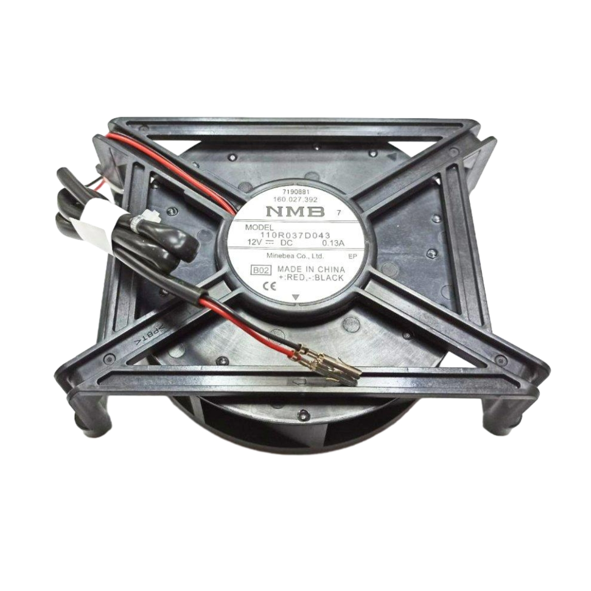 Вентилятор холодильника 12V 0,13A Indesit, Ariston, Whirlpool (NMB-MAT7, 12V) C00293739, Оригинал