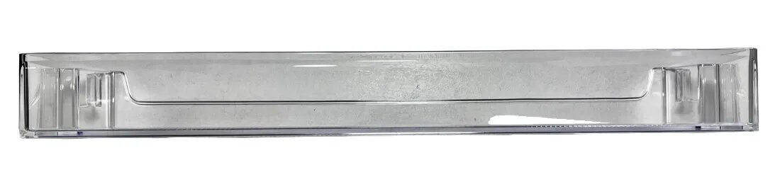 Полка балкон двери холодильника Haier, Candy 487х118х55мм (прозрачная) 0530027391, оригинал