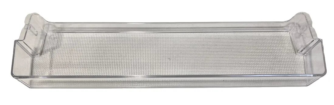 Полка балкон двери холодильника Haier, Candy 487х118х55мм (прозрачная) 0530027391, оригинал