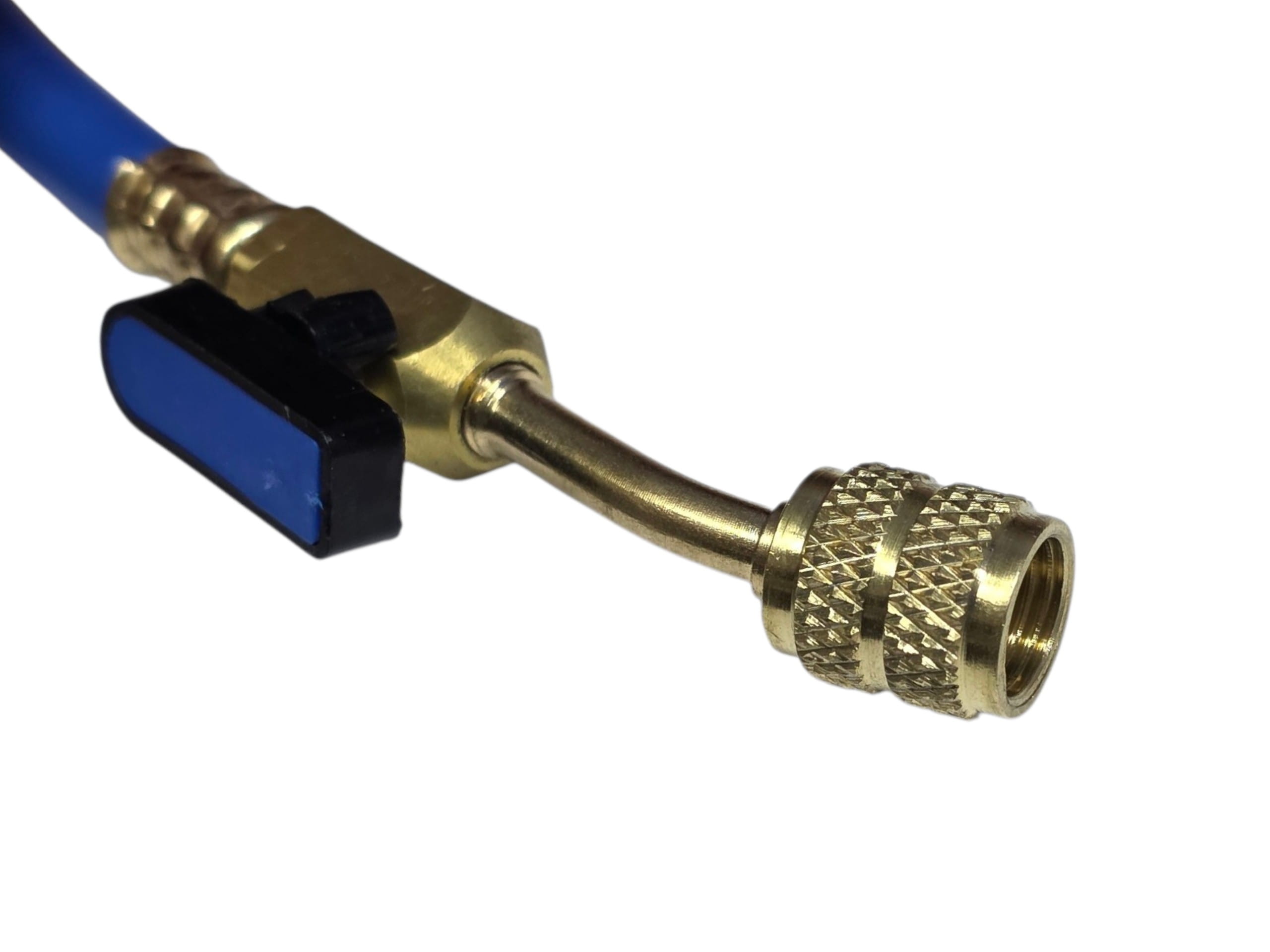 Шланг заправочный 1.5м R410 5/16 --> 1/4 800-4000 Psi Вентиль 360RYB-C