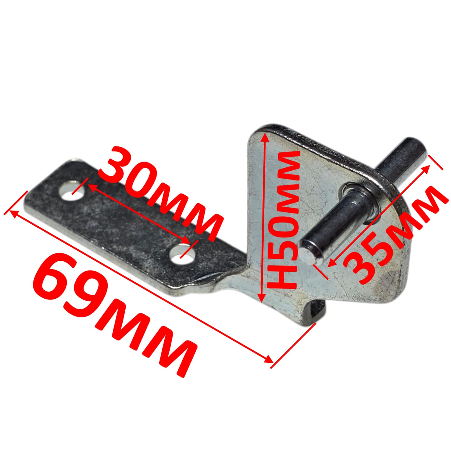 Петля двери холодильника Indesit, Ariston, Стинол средняя C00855043