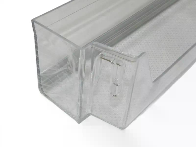 Полка балкон двери холодильника Haier, Candy 600х90х110 мм (прозрачная) 0060842659B, оригинал
