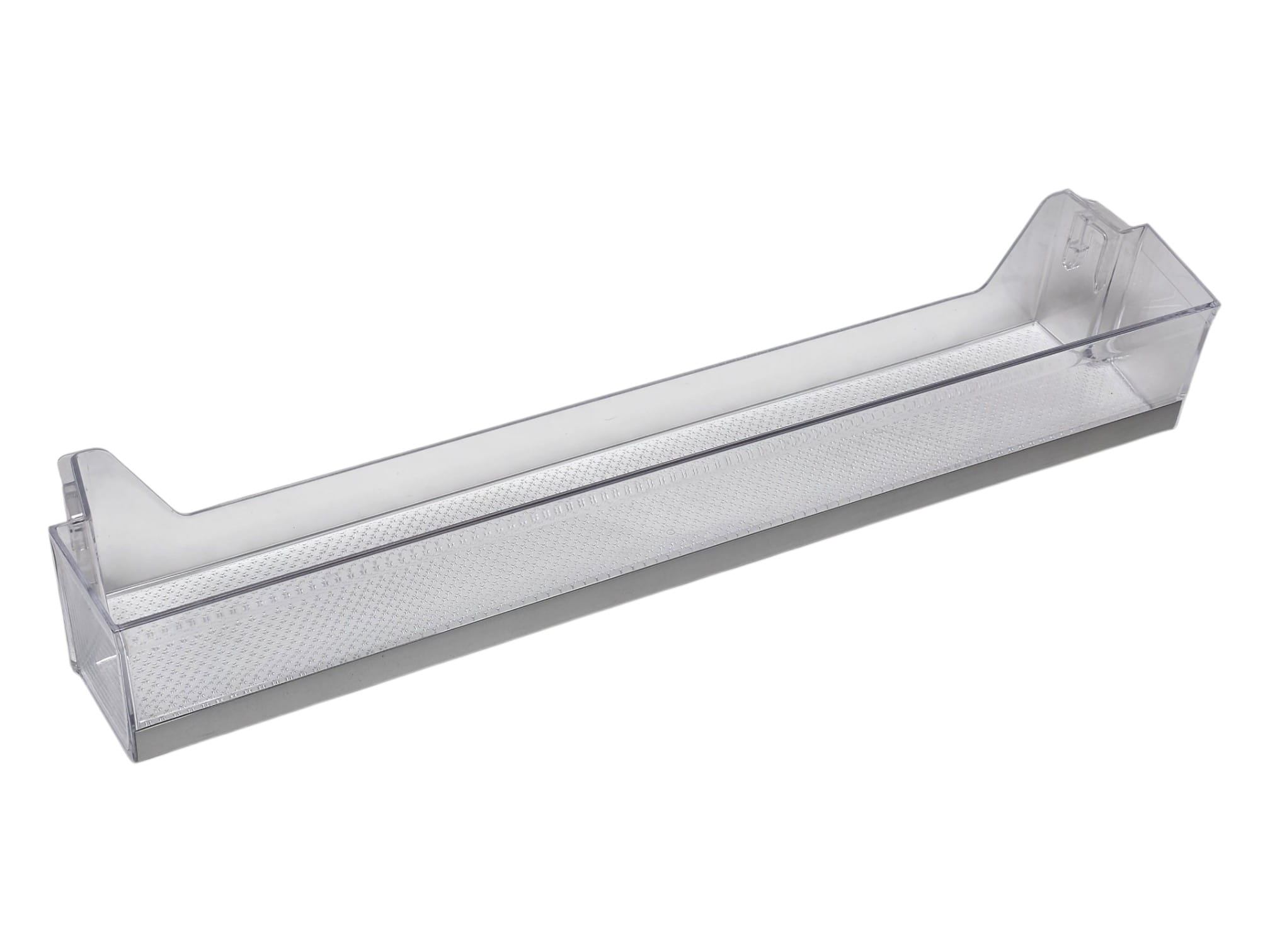 Полка балкон двери холодильника Haier, Candy 600*92*110мм (прозрачная) 0060842659B, оригинал