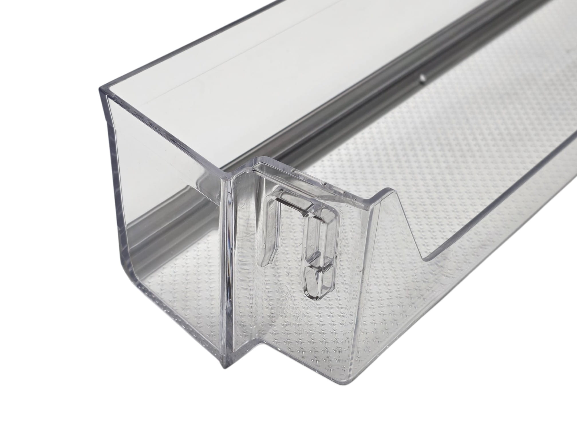 Полка балкон двери холодильника Haier, Candy 600*92*110мм (прозрачная) 0060842659B, оригинал