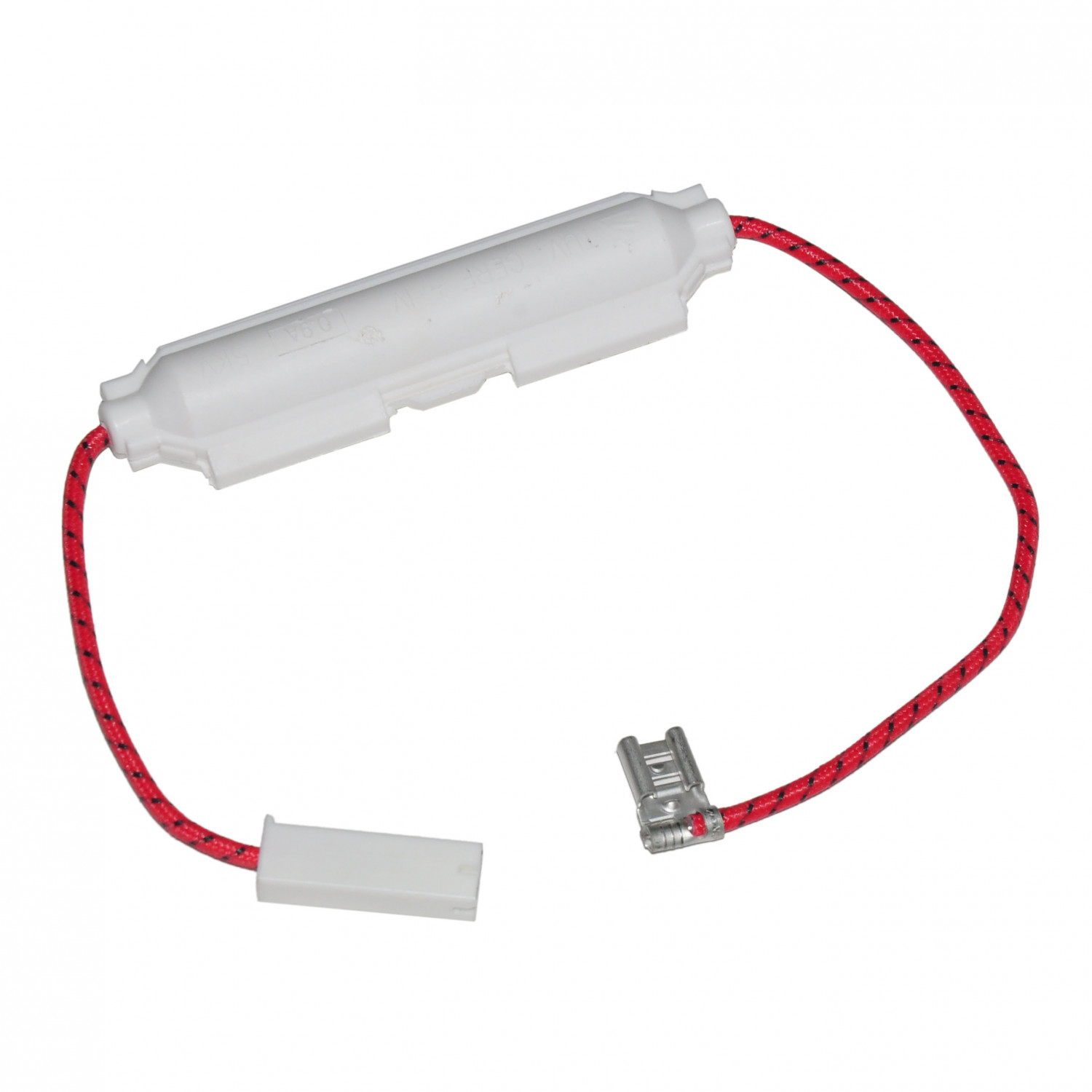 Предохранитель СВЧ-печи высоковольтный 0,9А 5KV в защитном корпусе