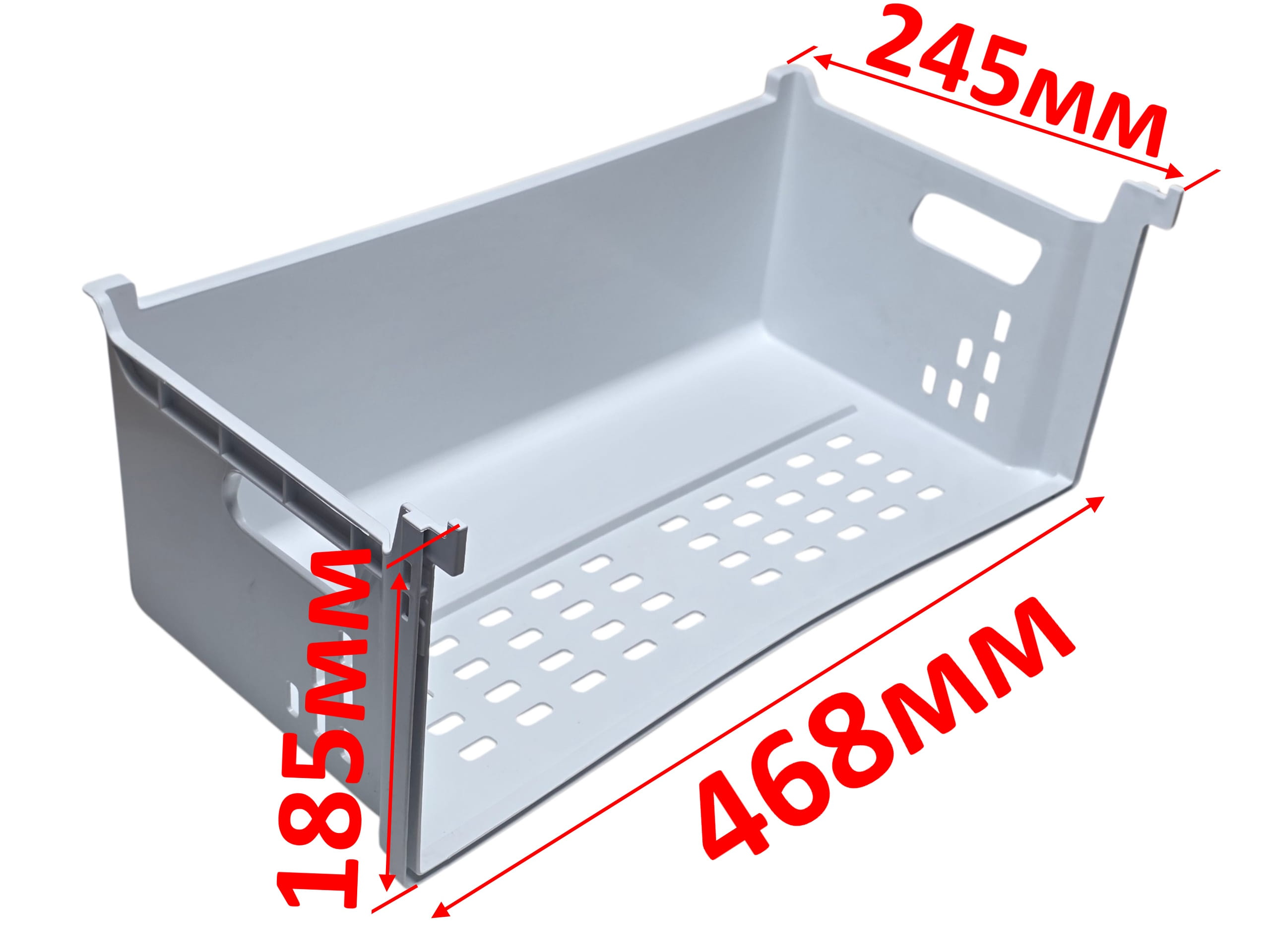 Ящик морозильной камеры (нижний, малый) холодильника Beko 468*245*185мм 4694130100