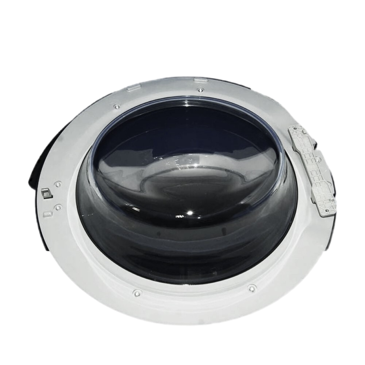 Люк в сборе со стеклом,ручкой и петлёй стиральной машины Beko 2472101100, оригинал